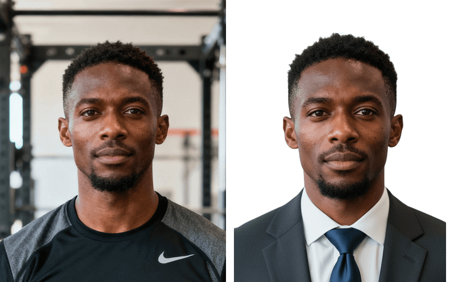 AI Smart Outfit Change for ID Photos